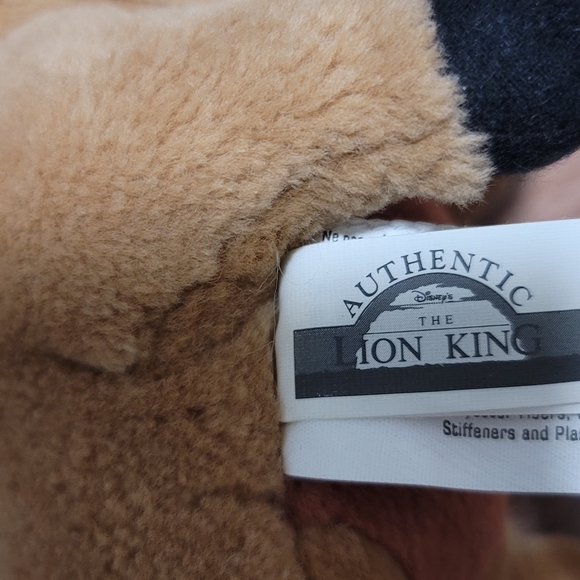 Two Vintage Pumba the Warthog Mini Plush Toys Disney Lion King Stuffed A… - Picture 11 of 11